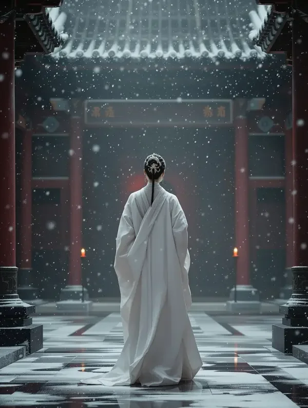 《宫女上位手册》古装题材短剧竖版封面