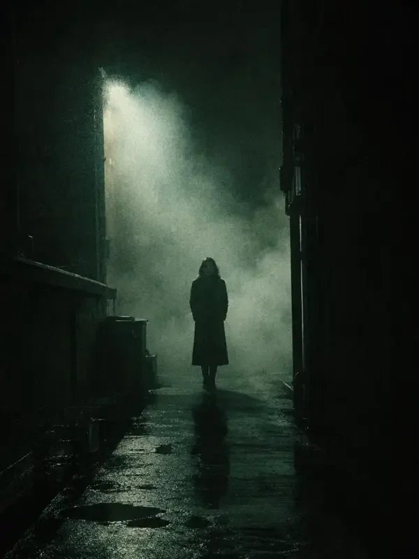 《深夜十二点的第七通电话》悬疑短剧主视觉海报